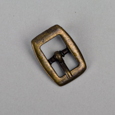 Пряжка металлическая для сумок, 10 мм, МТПР-10 (8640/4774), антик