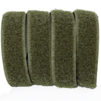 Застібка Velcro (липучка) 20 мм, ПЕТЕЛЬКИ, хакі (F25 LH 20 850 nato 6D1)