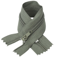 Молния брючная, спиральная, полуавтомат, DA E (Т-4), (18см), хаки (746)
