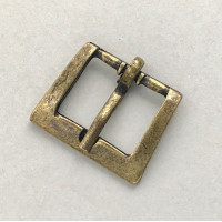 Пряжка металлическая для сумок, 19 мм, МТПР-19(8585/4749), антик