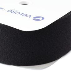 Застежка Velcro (липучка) 107 мм, ПЕТЕЛЬКИ, черная (F25 LH 38 500 black 3С0)