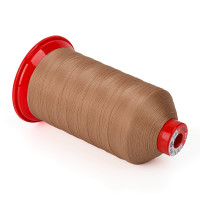 Нитки поліестерові Polyart №40, (3000м) коричневі (682)