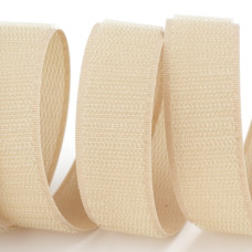 Застібка Velcro (липучка) 25 мм, ГАЧКИ, бежевий (F25 HH 25 beige 277)
