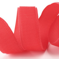 Застежка Velcro (липучка) 25мм, КРЮЧКИ, красная (12В30Г27)