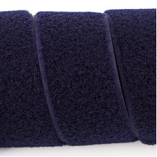 Застібка Velcro (липучка) 38 мм, ПЕТЕЛЬКИ, темно-синя (F25 LH 38 navy 1i5)
