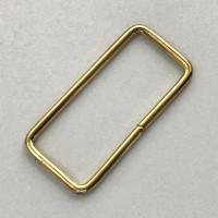 Рамка металлическая для сумок, 40 мм МТР-40 (2,4*40*16) (8116/4147), золото