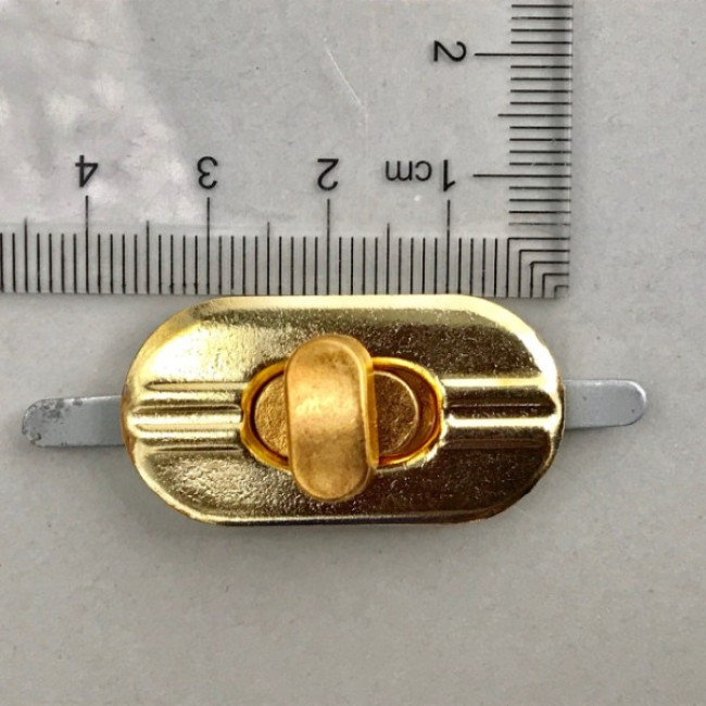 Замок-застежка, МТЗП-3 (4593), золото