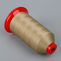 Нитки полиэстеровые Polyart №40, (3000м) бежевые (1042)