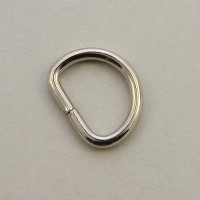Півкільце металеве 13 мм, МТП-13 (2,2*13*10) (8204/4235), нікель (50шт)