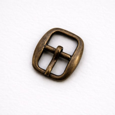 Пряжка металлическая для сумок, 10 мм, МТПР-10(8639/4773), антик