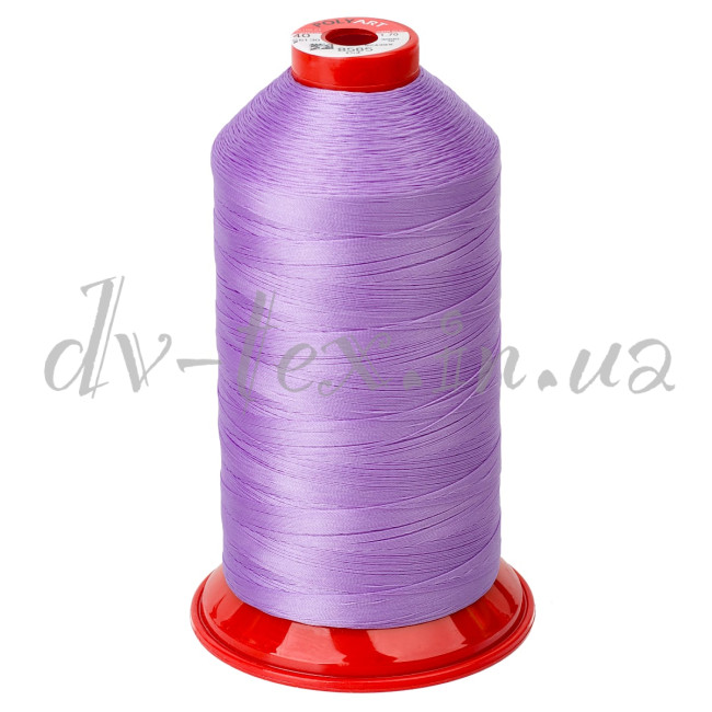 Нитки полиэстеровые Polyart №40 (3000м), цвет фиолетолвый (8585)