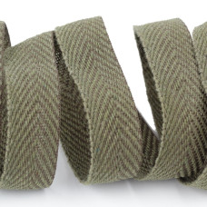 Стрічка кіперна, 20 мм, Г(кип.)-20-ХБ, хакі (18В10Г27)