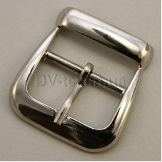 Пряжка металлическая для сумок, 30 мм, МТПР-30 (8651/4858), никель