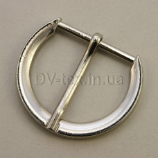 Пряжка металлическая для сумок, 19 мм, МТПР-19(8558/4699), никель