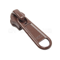 Бігунок тип 5 (довгий) на спіраль YKK 5 RC DFL E (коричневий №331)