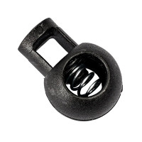 Фиксатор шнура сумок, рюкзаков Турция , ТФШ-1 (9045/5506), черный