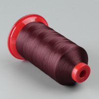 Нитки полиэстеровые Polyart №40, (3000м) бордовые (8153)